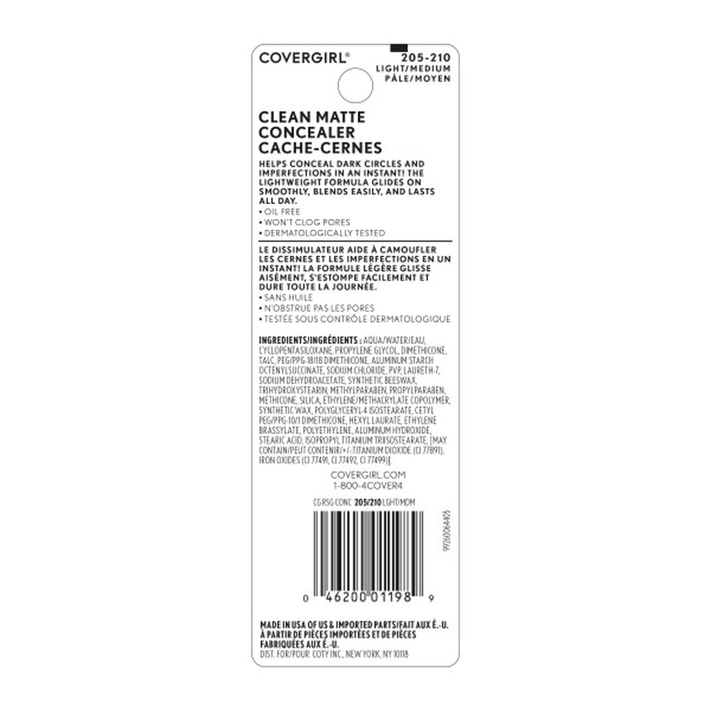 Clean Matte Oil-Free Concealer - US 5989