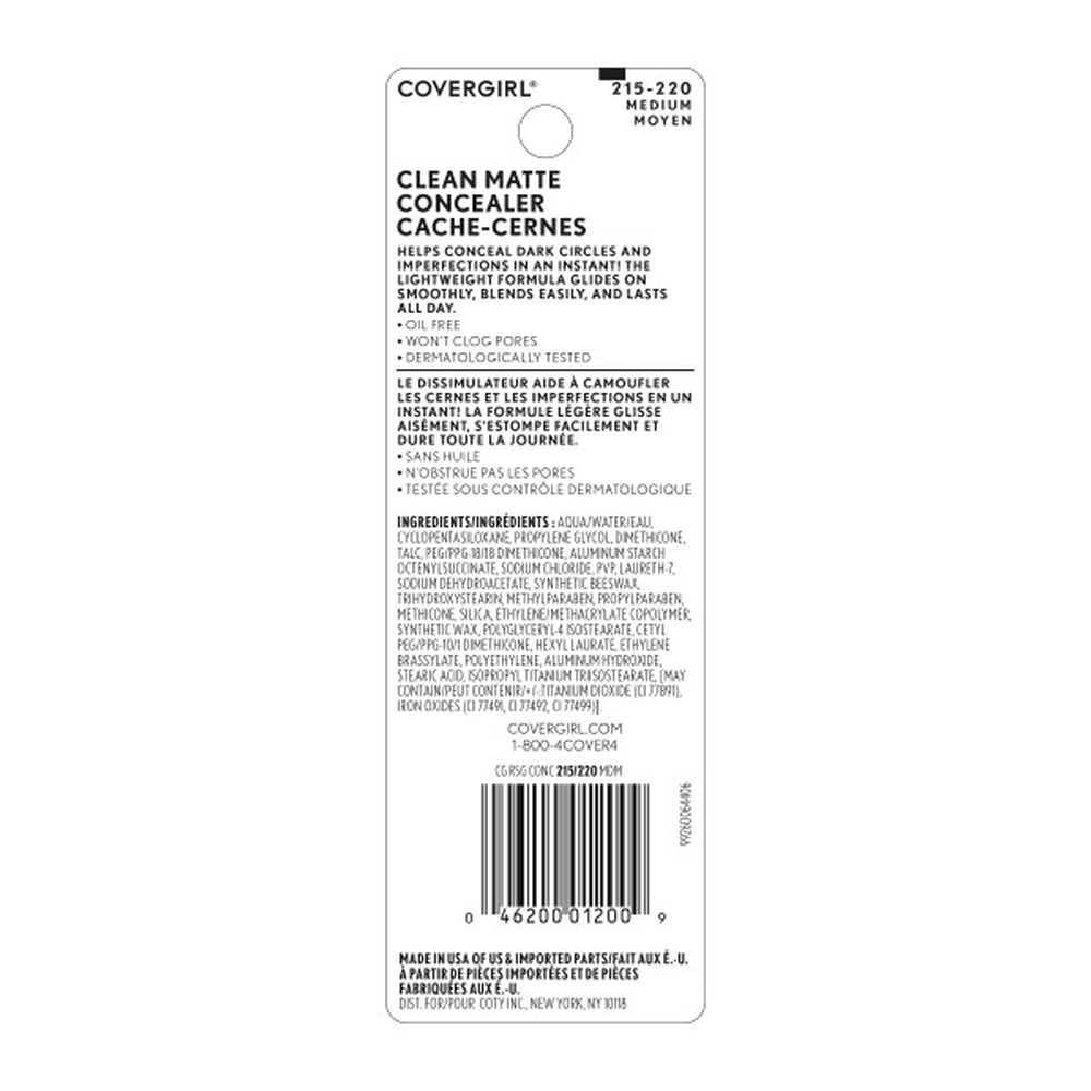 Clean Matte Oil-Free Concealer - US 4639