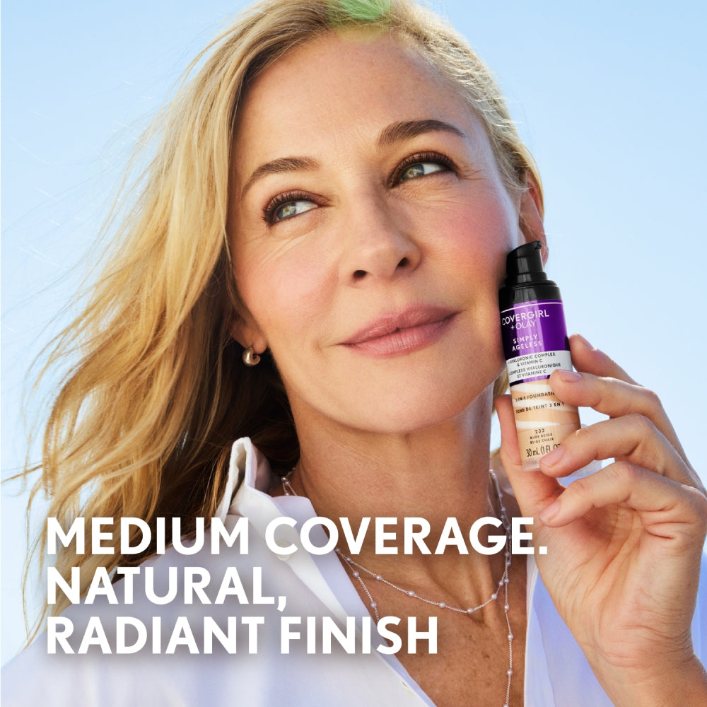 Simply Ageless + Olay 3-In-1 Liquid Foundation - US 1049