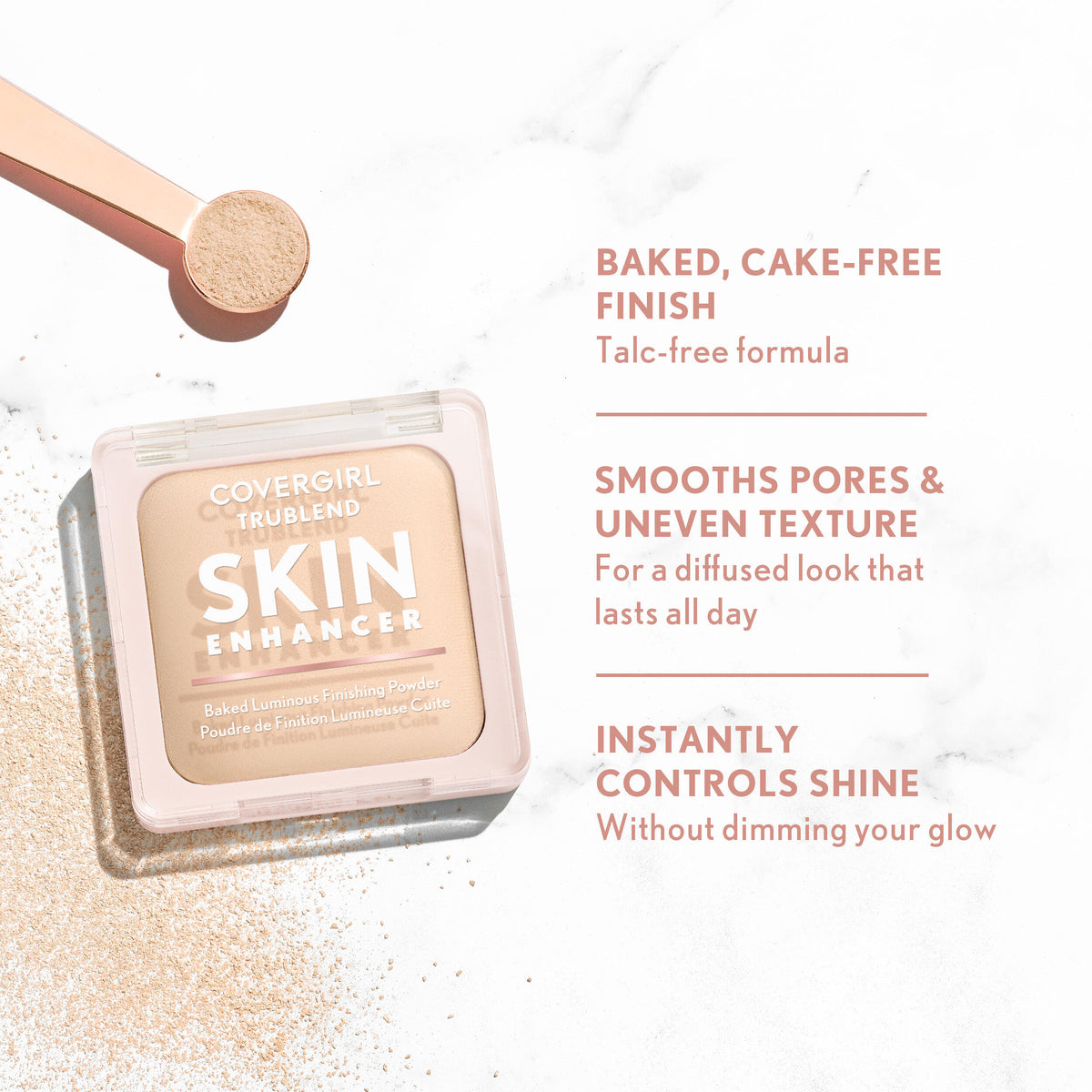 Trublend Skin Enhancer Baked Luminous Finishing Powder - US 5013