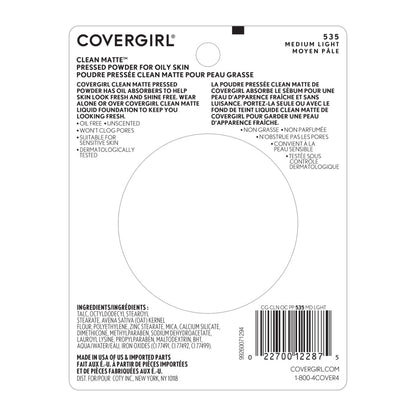 Clean Matte Pressed Powder - US 0358