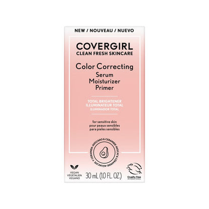 Clean Fresh Skincare Color Correcting Serum Moisturizer Primer - US 5181